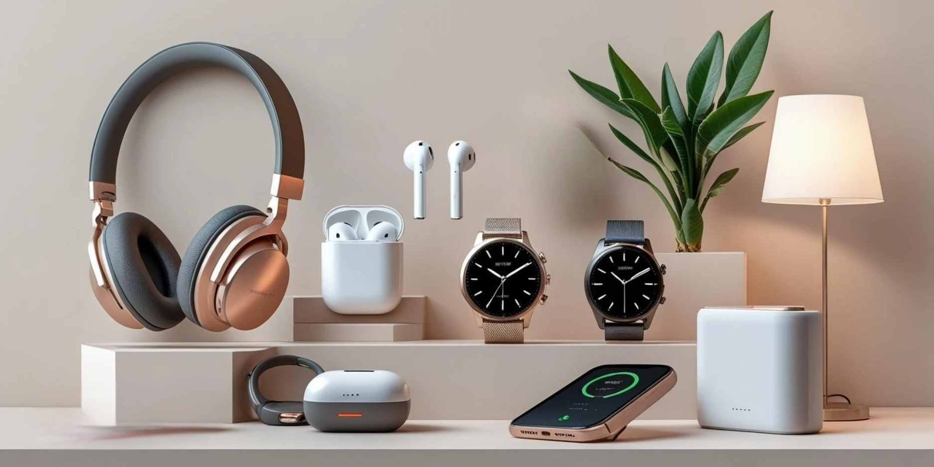 Tech gadgets and electronic gifts.