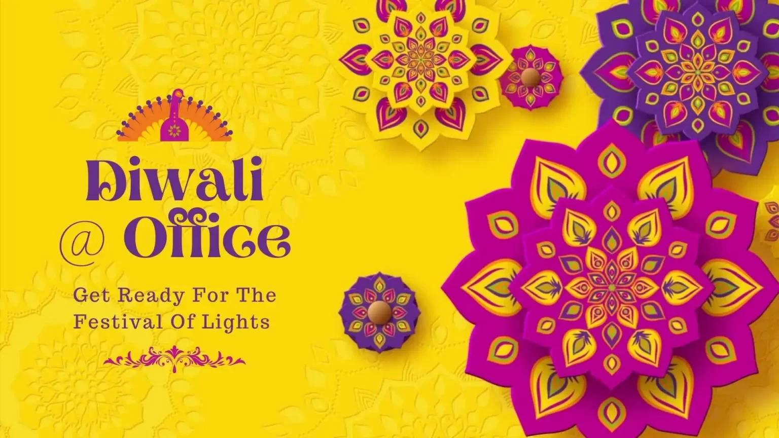 Diwali Office Décor – Go Beyond Just the Lights