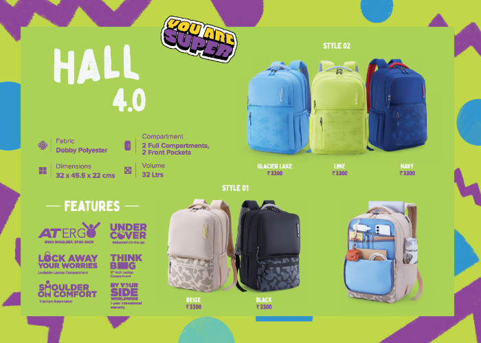 American Tourister Hall 4.0