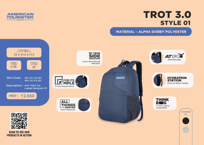 American Tourister Zeal 4.0