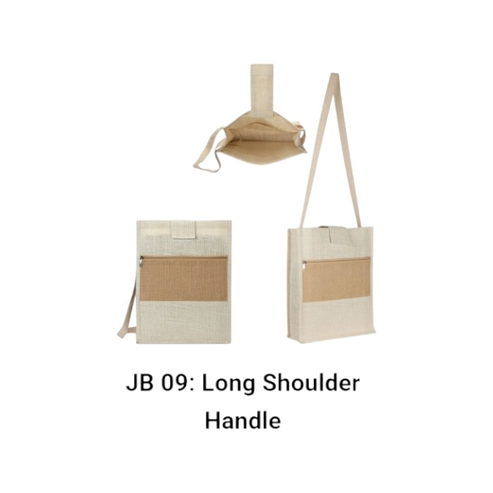Long Shoulder Handle White - 12x3.15x15.35 in