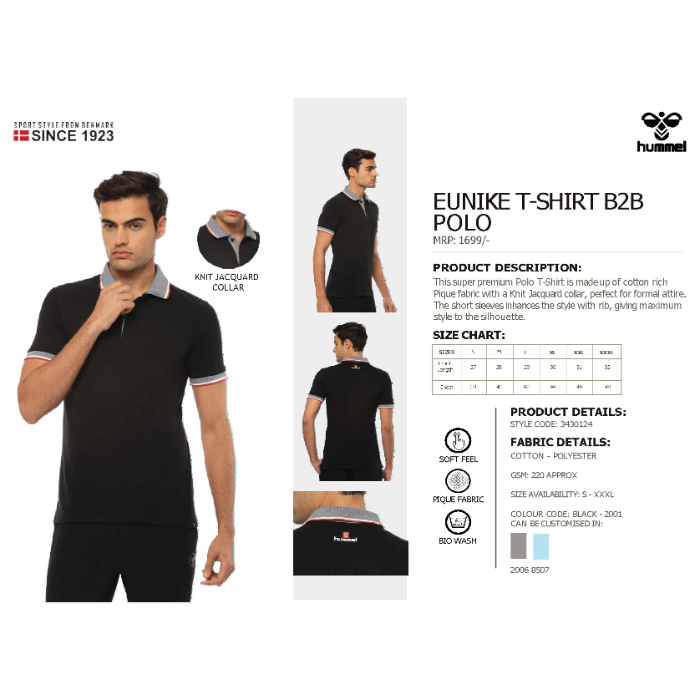 Eunike Polo Polycotton Tshirt
