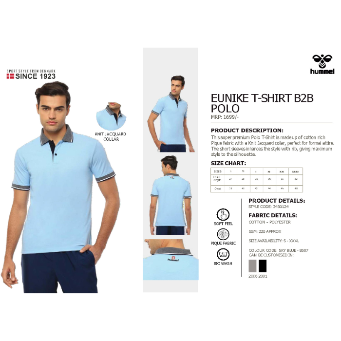 Eunike Polo Polycotton Tshirt