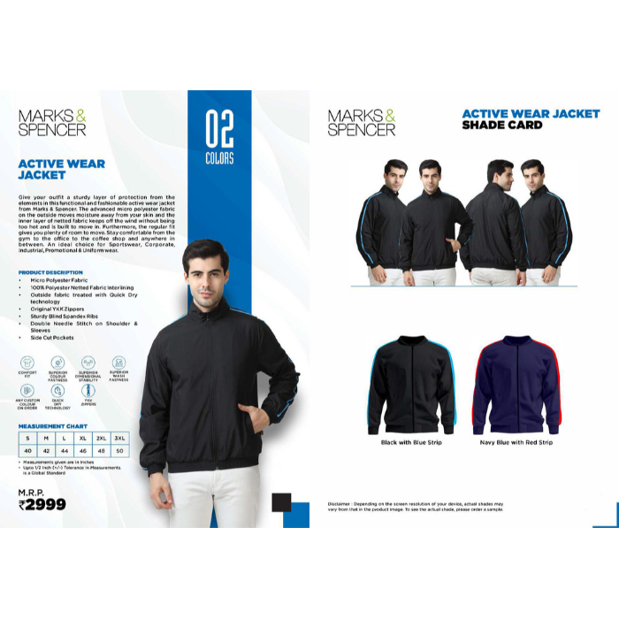 MARKS  & SPENCER ACTIVE WEAR Jacket