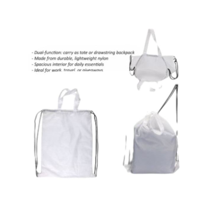 Nylon Drawstring Bag - 19x14.2 in