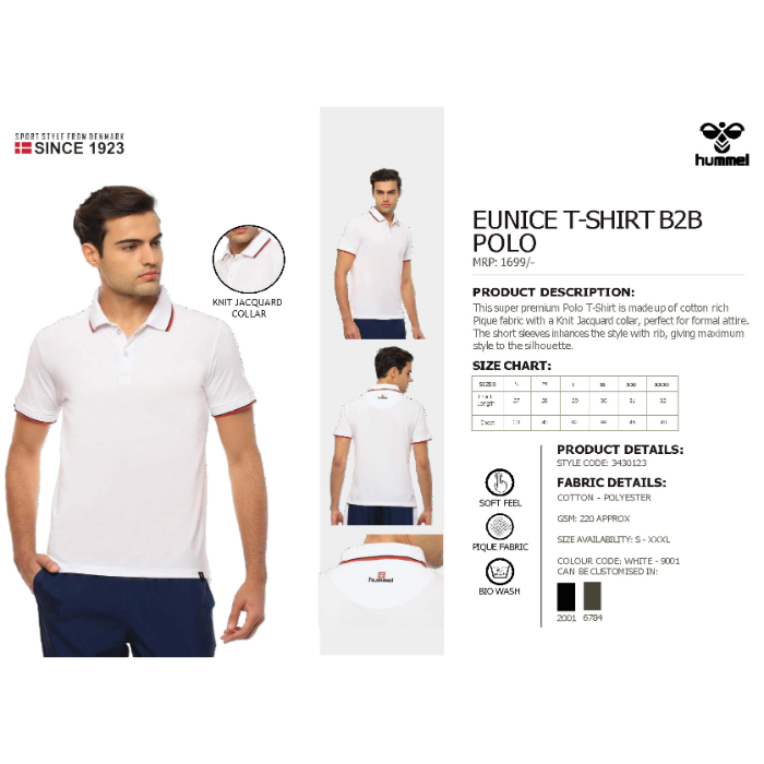 Eunice Polo Polycotton Tshirt