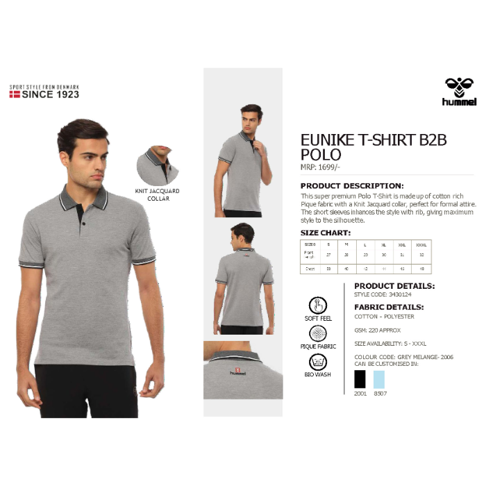 Eunike Polo Polycotton Tshirt